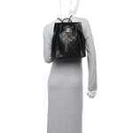 Caviar Quilted Large Chanel 25 Backpack Black