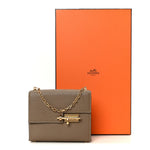 Chevre Chamkila Mini Verrou Chaine Bag Etoupe
