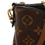 Monogram Pallas Clutch Black