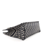 Oblique Large Book Tote Blue Multicolor