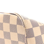 Damier Azur Braided Neverfull MM Orange