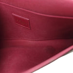 Monogram Pochette Felicie Chain Wallet Fuchsia