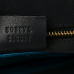 Suede Patent GG Web Medium Ophidia Chain Shoulder Bag Black