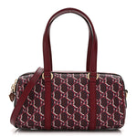 GG Shadow Monogram Ophidia Top Handle Bowler Bag  Rosso Ancora Red