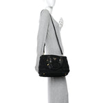 Tessuto Nylon Gaufre Tote Black