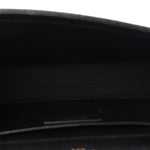 Grain De Poudre Textured Mixed Matelasse Triquilt Medium Monogram Satchel Black