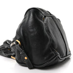 Calfskin Small Paddington Satchel Black