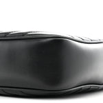 Calfskin Matelasse Monogram Lou Camera Bag Black