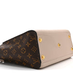 Calfskin Monogram On My Side MM Greige