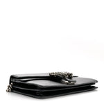 Pebbled Calfskin Small Dionysus Shoulder Bag Black