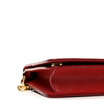 Saffiano Metal Oro Mini Bag Fuoco