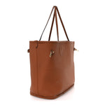 Monogram Calfskin Neo Neverfull Inside Out MM Tan