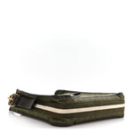 Mini Monogram Besace Mary Kate Kaki