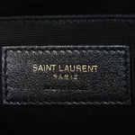 Suede Calfskin Monogram Lou Camera Bag Black