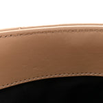 Calfskin Y Quilted Monogram Small Loulou Chain Satchel Dark Beige