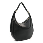 Supple Calfskin Cuir Triomphe Medium Heloise Shoulder Bag Black