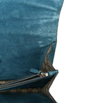 GG Supreme Monogram Angry Cat Embroidered Medium Dionysus Shoulder Bag Beige Ultramarine
