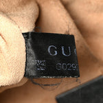Calfskin Matelasse Mini GG Marmont Chain Shoulder Bag Black
