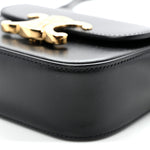 Shiny Calfskin Mini Triomphe Black