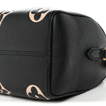 Empreinte Monogram Giant Speedy Bandouliere 25 Black Beige
