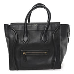 Smooth Calfskin Mini Luggage Black