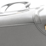 Baby Drummed Calfskin Micro Luggage Kohl