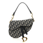 Oblique Saddle Bag Blue