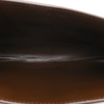 Lambskin Maxi Intrecciato Mini Cassette Crossbody Pouch Brown