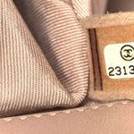 Lambskin Quilted Medium Boy Flap Light Pink
