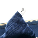 Saffiano Small Galleria Double Zip Tote Cobalto