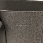 Grained Calfskin Baby Sac De Jour Fog