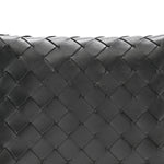 Calfskin Nappa Intrecciato Mini Wallace Black