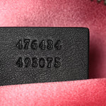 Velvet Matelasse Crystal Star GG Marmont Belt Bag 75 30 Black