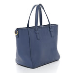 Calfskin Tote Blue