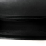 Grained Calfskin Quilted New Medium Boy Flap Black