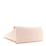 Mixed Fibers Calfskin Medium Deauville Tote Beige