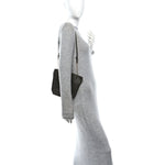 Lambskin Pochon Shoulder Bag Light Musk