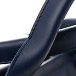 Calfskin Medium Deauville Navy