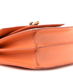 Calfskin Serpenti Forever Maxi Chain Crossbody Bag Orange