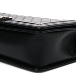 Caviar Quilted New Medium Boy Flap Black