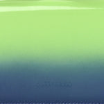 Smooth Airbrushed Calfskin Micro Pouch Lime Lapis