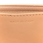Caviar Quilted Wallet on Chain WOC Beige