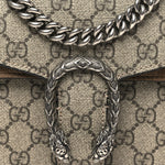 GG Supreme Monogram Mini Dionysus Shoulder Bag Taupe