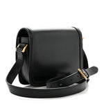 Smooth Calfskin Small Solferino Satchel Black