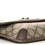 GG Supreme Monogram Neo Vintage Web Belt Bag Brown