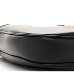 Pony Hair Zebra Print Calfskin Small Jackie 1961 Hobo Black White