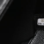 Caviar Quilted New Medium Boy Flap Black