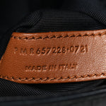 Calfskin Crocodile Embossed Le 5 A 7 Hobo Black