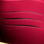 Patent Louise Clutch Rose Indien