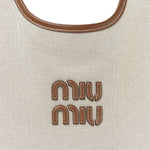 Canvas Ivy Bag Beige Brandy